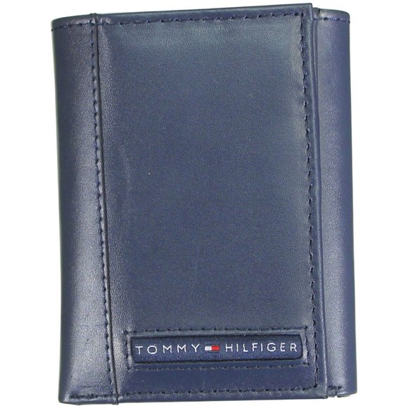 tommy hilfiger wallet navy blue